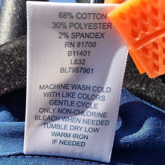 Blair Blue Stretch Jacket Size L - Picture 9 of 15